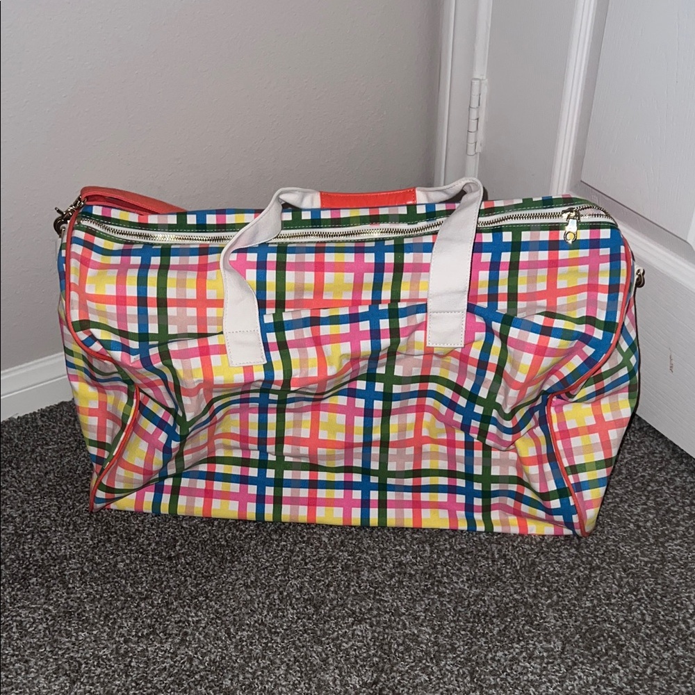ban.do Colorful Checkered Travel Bag